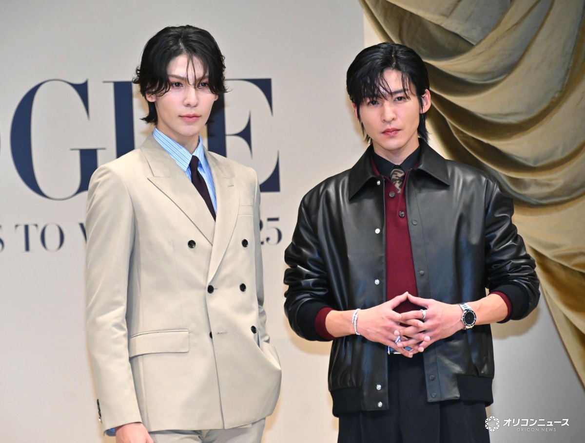 oricon's tweet image. 🏆VOGUE JAPAN選出
「THE ONES TO WATCH 2025」
受賞記者会見

Snow Manラウール、
来年俳優専業の目黒蓮へ思い明かす

グループとしての展望も語る
「新しい目標を。ここからが試練」
oricon.co.jp/news/2420159/f…

#ラウール
#THEONESTOWATCH2025