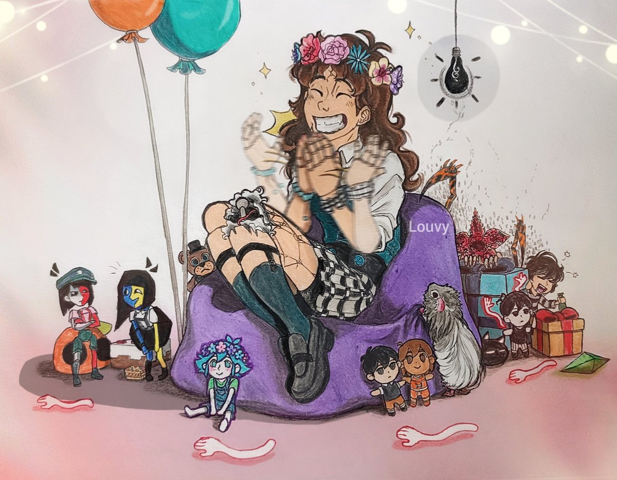 Louvy64's tweet image. It&apos;s my birthday ! ☺️🫶