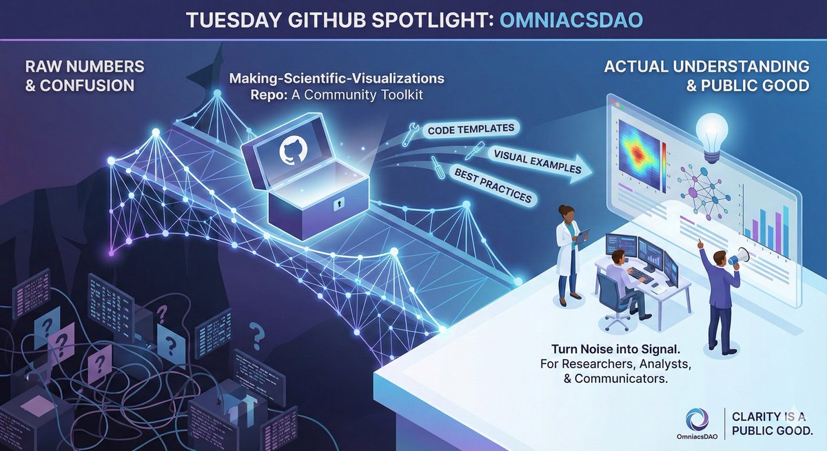 Clarity is a Public good 😎

It’s Tuesday, time to crack open another corner of the <a href="/OmniacsDAO/">OmniacsDAO</a> GitHub. 🛠️
Today we’re talking about the bridge between raw numbers and actual understanding.
If you are a researcher, an analyst, or just someone obsessed with clear communication,