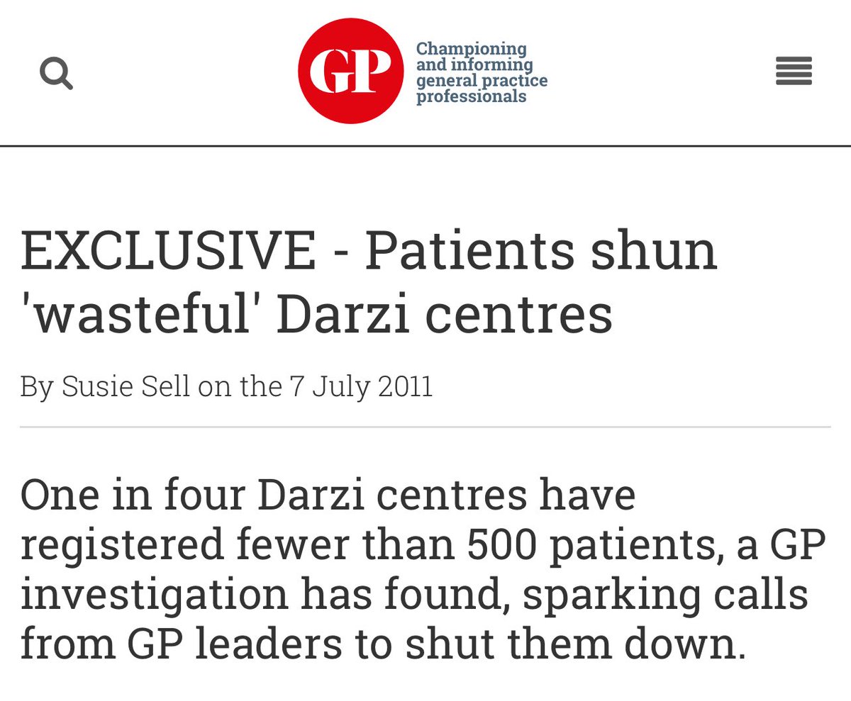 There are 6300 Neighbourhood centres already in England in walking distance of everyone

But instead of investing in them <a href="/wesstreeting/">Wes Streeting</a> <a href="/DHSCgovuk/">Department of Health and Social Care</a> have decided to spend your Tax £££ on new centres

Will be more expensive - Last time they tried they didn’t work and cost more