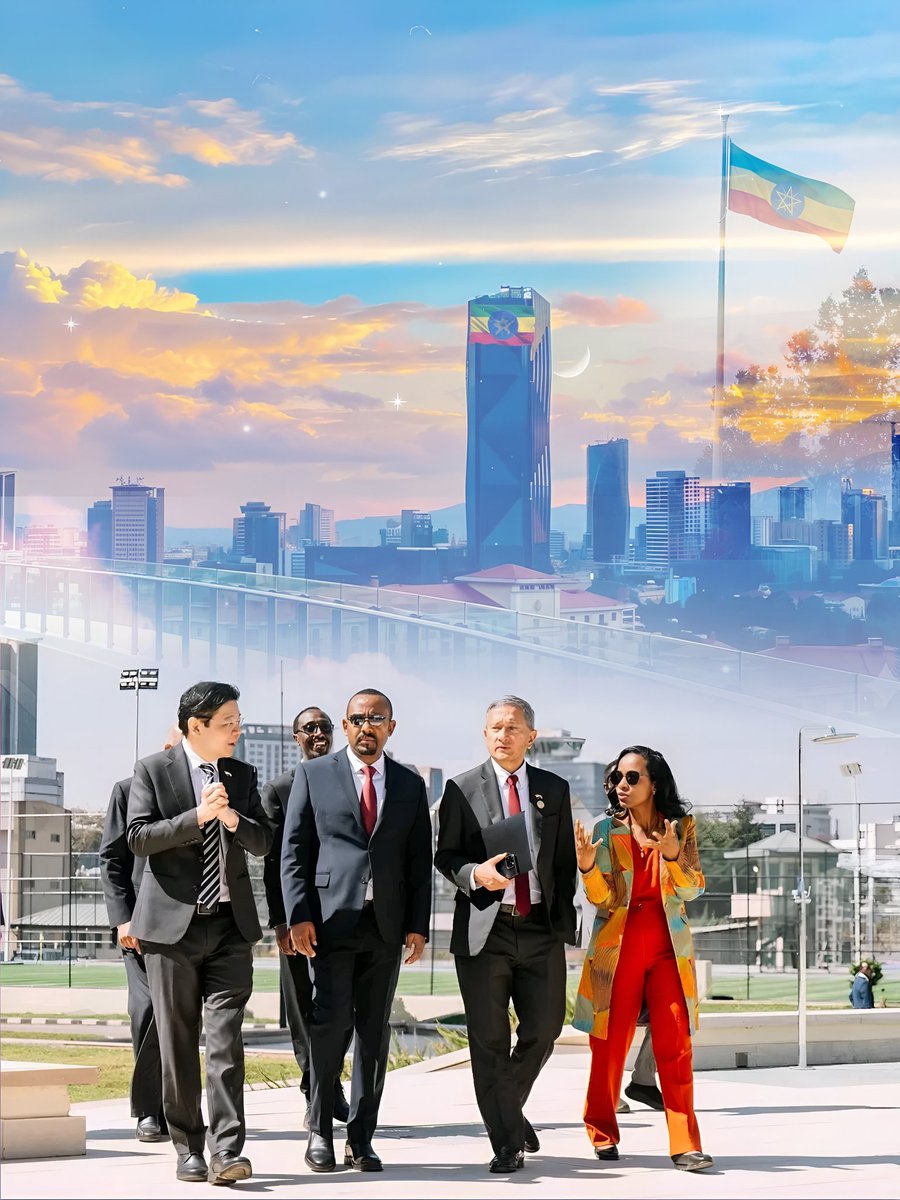 HannaaLido's tweet image. Addis Ababa shines brighter than ever! 🇪🇹
​During his visit, Singaporean Prime Minister Lawrence Wong described the city as clean and beautiful, witnessing firsthand the incredible impact of the #GreenLegacy initiative. Our efforts to green the capital are bearing fruit! 🇪🇹🏙️