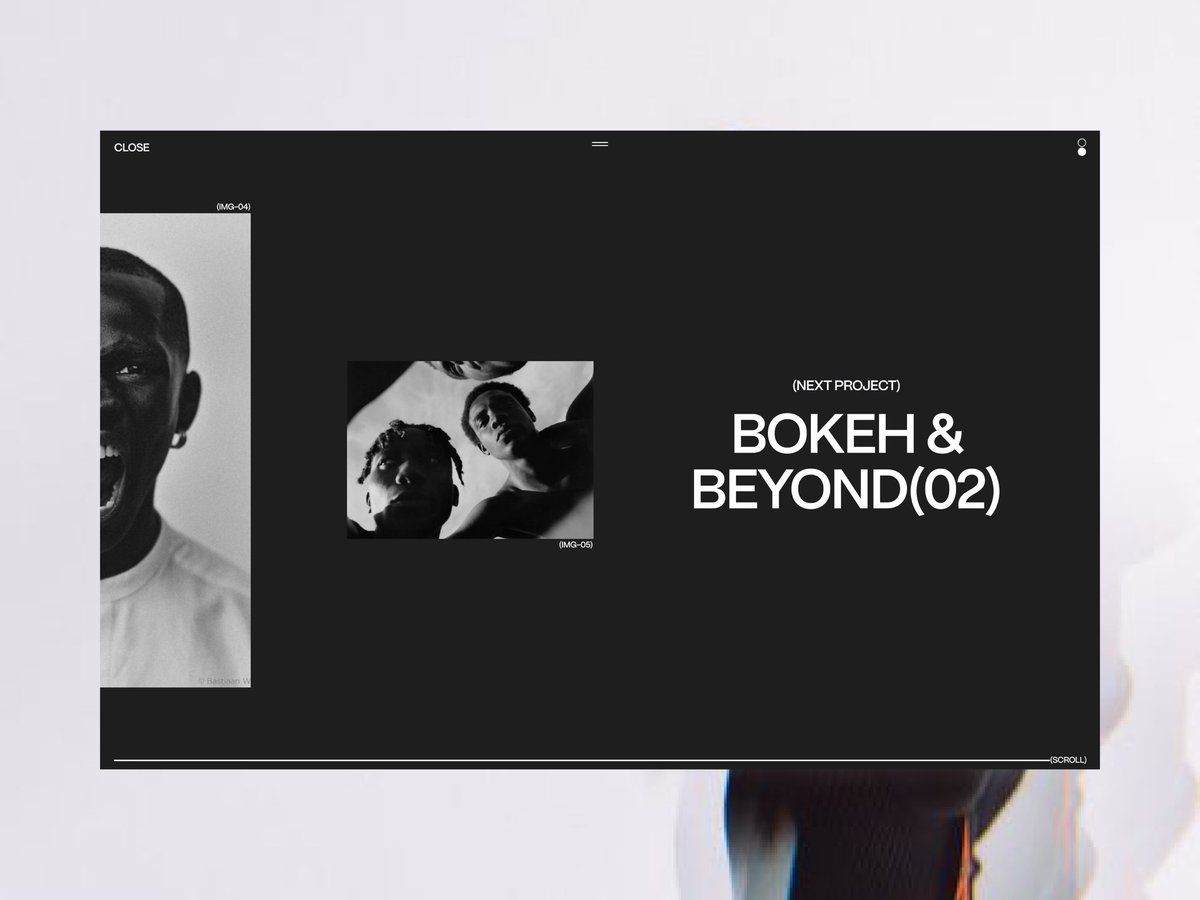 Ahmad_Carbon06's tweet image. A project page from a photography portfolio site.