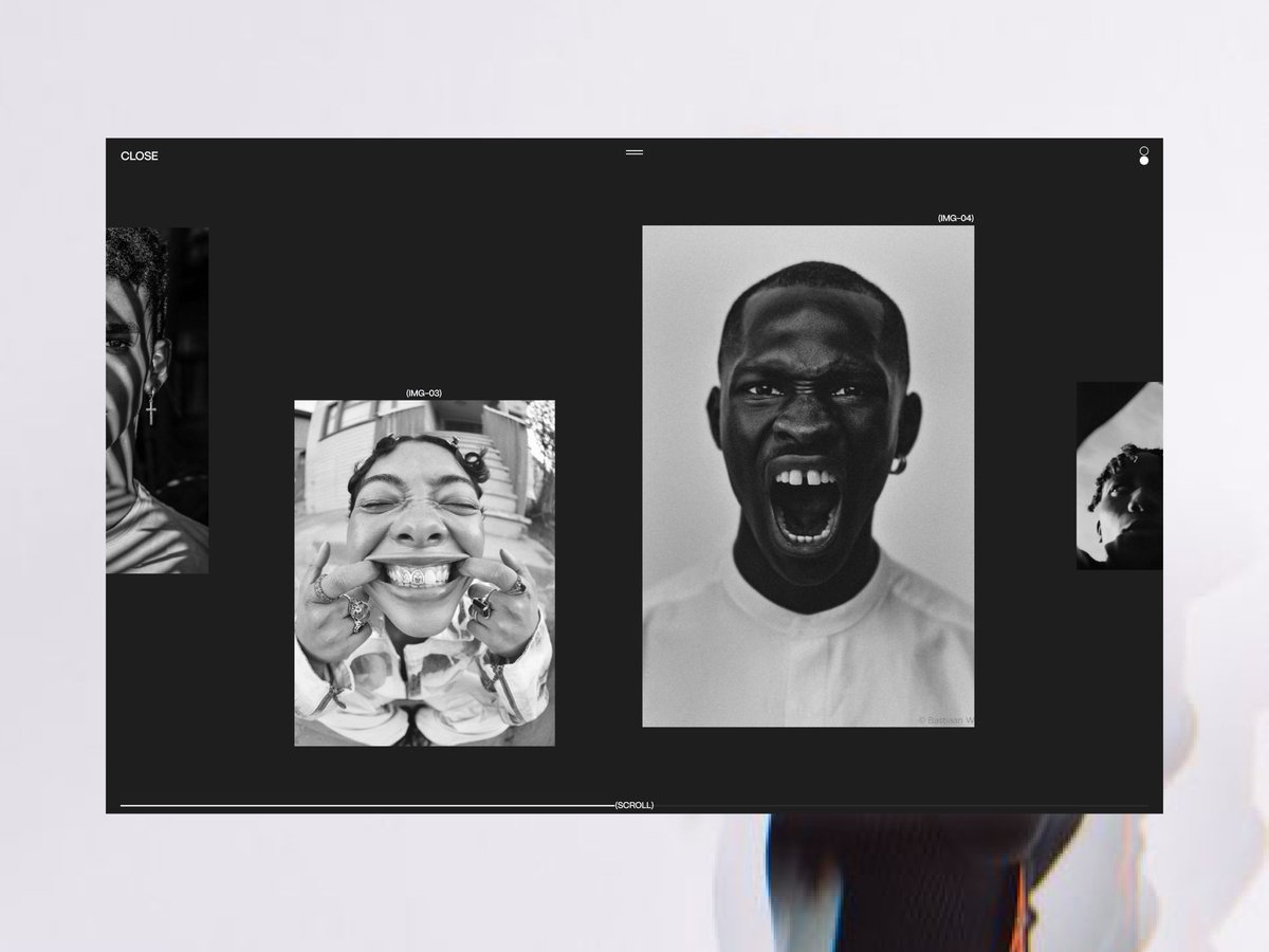 Ahmad_Carbon06's tweet image. A project page from a photography portfolio site.