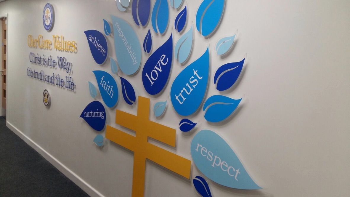 Design4Ed's tweet image. Make your school&apos;s values shine with our Core Values Wall Displays! They not only enhance your space but also convey your vision and ethos daily. Check out how others have brought their values to life! designforeducation.co.uk/designing-scho…
#DesignForEducation #CoreValues #WallArt