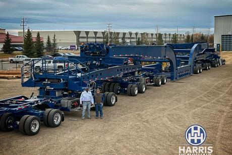 HeavyLiftPFI's tweet image. USA-based Harris Heavy Haul has taken delivery of a 250-ton (226.8-tonne) capacity dual lane trailer.

bit.ly/4p0xoG4
 
#heavylift #projectcargo #projectlogistics #projectforwarding #logistics