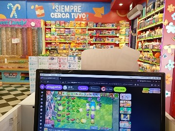 Aqui en la chamba