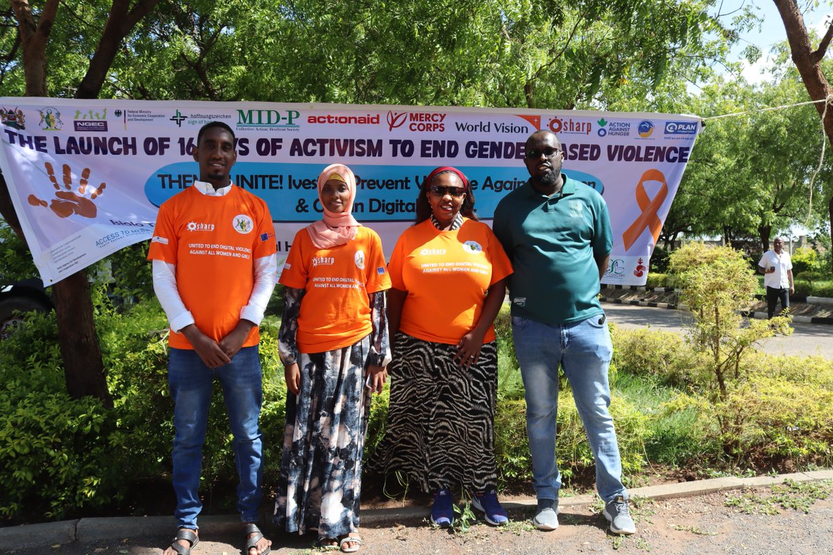 ProjectSHARP's tweet image. All roads lead to Isiolo Referral Hospital for the launch of the 16 Days of Activism. SHARP CSO champions have joined stakeholders in calling for the protection of adolescents and the safeguarding of their rights.
#HealthyAdolescents #SHARP4ASRH #16DaysofActivism