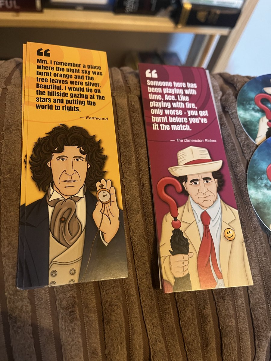 docoho's tweet image. More merchandise has arrived for the Hamster Book Club launch courtesy of the brilliant @DevonDan03 Bookmarks and stickers!