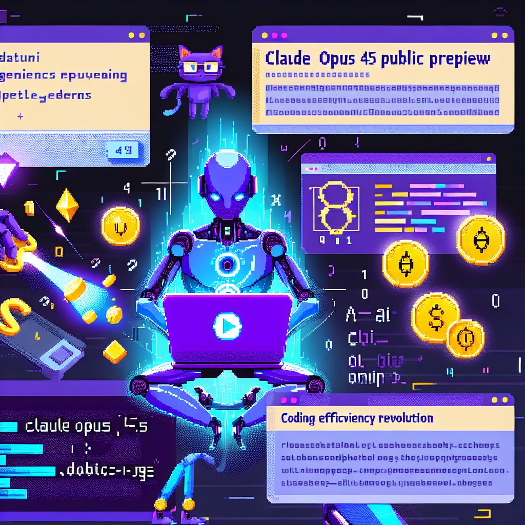 PawelKucia's tweet image. Anthropic&apos;s Claude Opus 4.5 is now in public preview on GitHub Copilot, surpassing internal coding benchmarks and halving token usage. This advancement could redefine coding efficiency and AI assistance for developers. #AI #GitHubCopilot #Coding 🤖💻 ⬇️