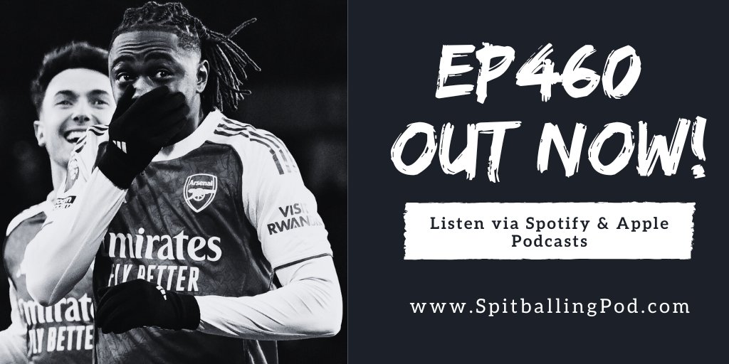 Ep 460 - Chelsea into Second🔵, Liverpool Lose Again🌳, Barnes Buries City🏹 and Eze Smashes Spurs🔴

Listen via🎧:

Spotify: open.spotify.com/episode/4Fq8te…

Apple: podcasts.apple.com/us/podcast/ep-…

Also available wherever else you get your podcasts 🤝