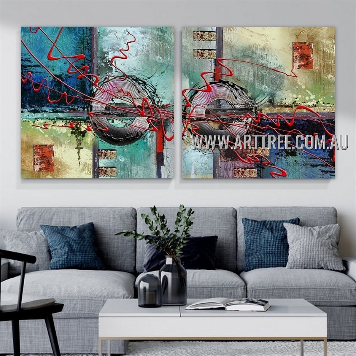 arttreework's tweet image. Colorful shade splodge, circles, vertical and horizontal rectangles, 2 piece split oil paintings wall art set, stretched artwork for sale perth.
arttree.com.au/colorful-splod…

#wallart #canvaspaintings #giftideas #artwork #interiordesign #artpaintings #decor #arttree