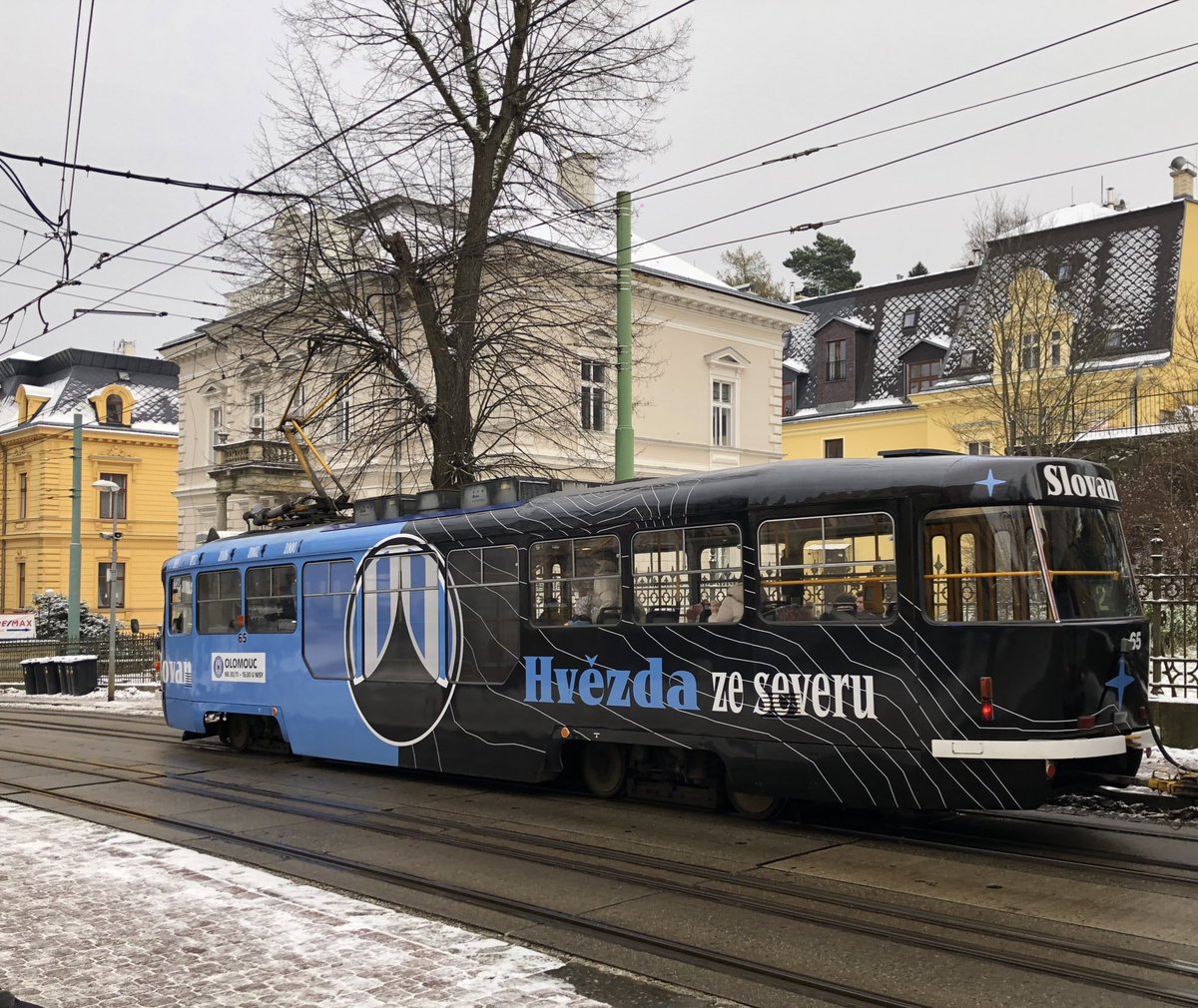 Nejhezčí tramvaj v republice 👌 <a href="/FCSlovanLiberec/">FC Slovan Liberec</a>