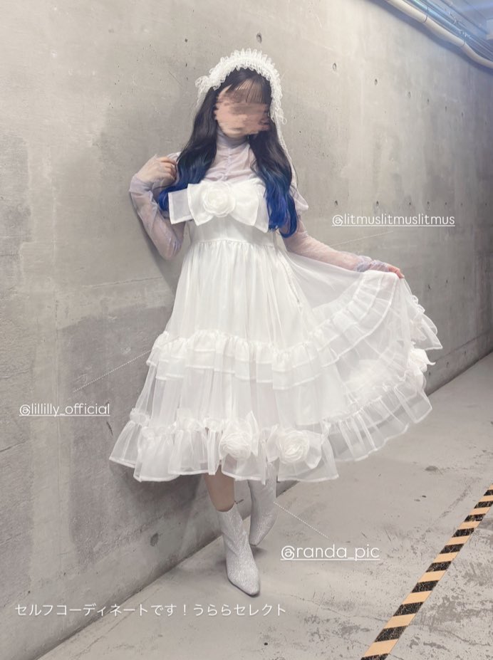 こちら私物でセルフコーディネート💎
朗読劇の役にあわせて概念コーデ組みました