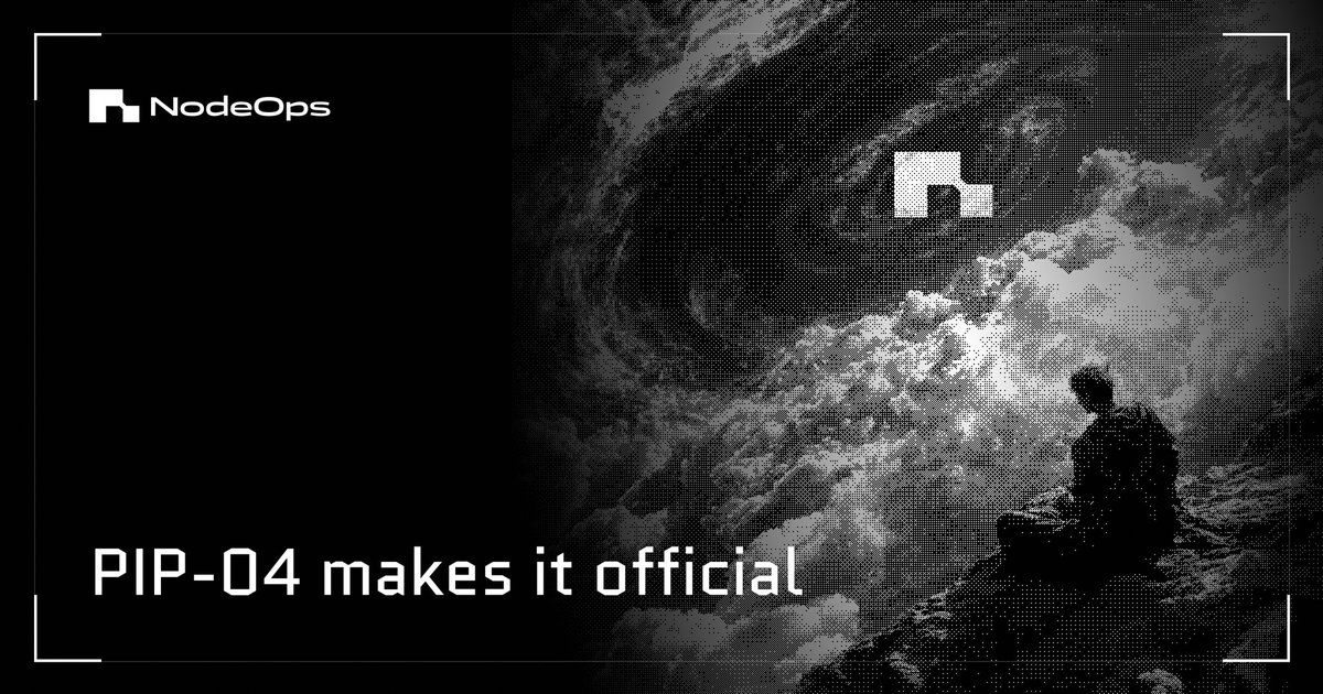 emem_urua's tweet image. PIP-04 has been live for a few days now.  Here the community is reviewing, asking questions and contributing to the proposal before decisions can be made.

I&apos;ll be breaking down what this means for @NodeOps and how it strengthens the protocol’s economic foundation. 
#PIP-04