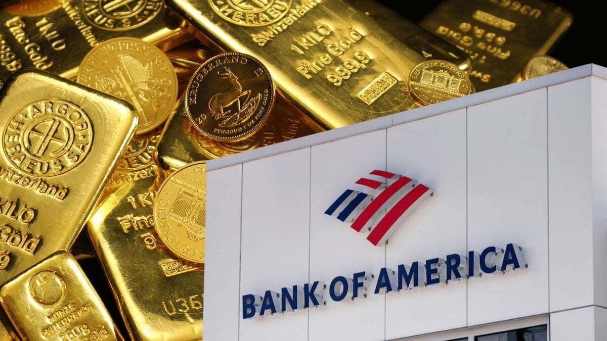 RadarHits's tweet image. NEW: 🇺🇸 Bank of America says gold could hit $5,000 in 2026