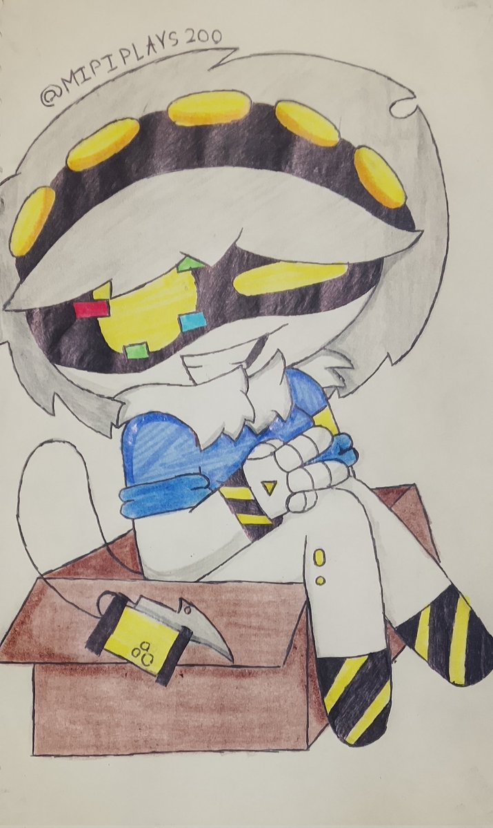 MIPIPLAYS200's tweet image. M in a box
#murdedrones #murdedronesfanart #ocart #oc #originalcharacter #dibujo #drawing #draw #dibujotradicional