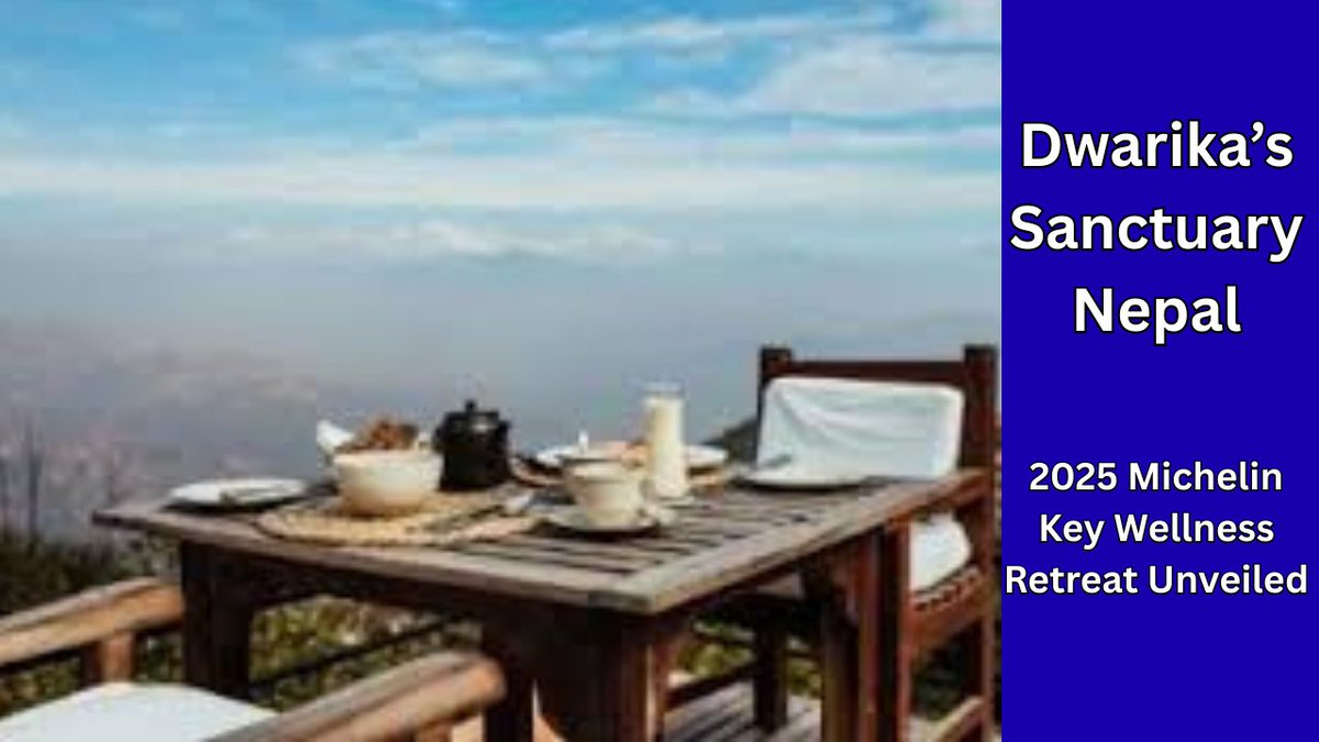 manojnikhil4's tweet image. Dwarika’s Sanctuary: A Himalayan Rebirth Unveiled in Nepal subahtimes.com/dwarikas-sanct… via @manojnikhil4 

#DwarikasSanctuary #MichelinKey2025 #HimalayanWellbeing #NepalRetreat #WellnessTravel #AyurvedaHealing