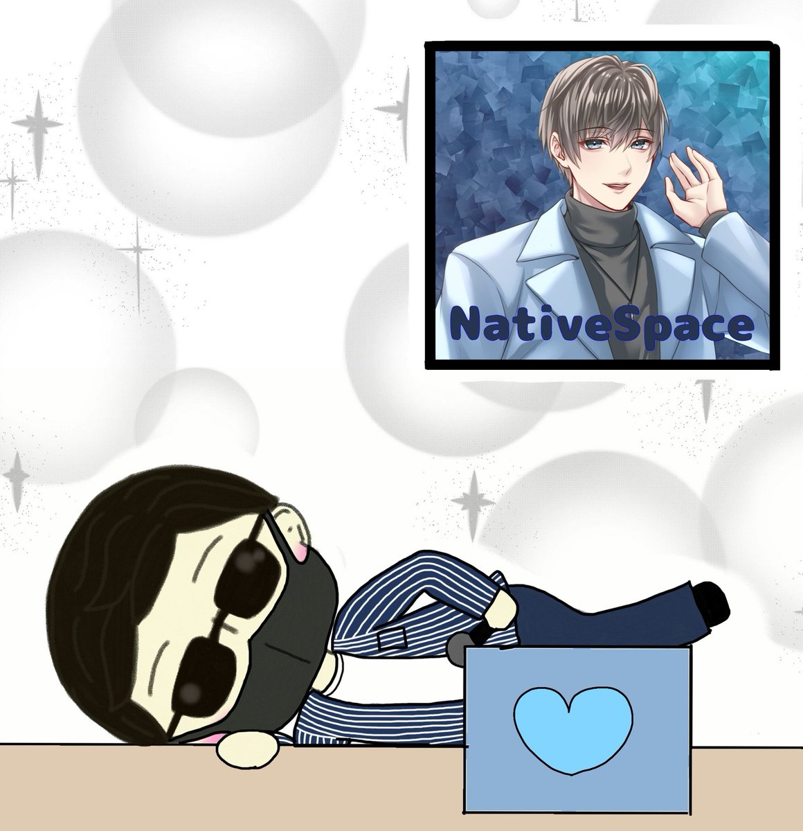7A06OruDinmzvwG's tweet photo. 11月22日NativeSpaceの振り返り〜♪♪

〜トークバージョン〜

いつものアイテム読みを生で！！
『手をこう持ってきてと』とアイテム読みの講習受けてるみたいな気分w

マザーをやる時は画面から離れてこうやってますって🤣🤣

生で見れて嬉しかったなぁ〜💕

#NativeSpace
#ンナオキ https://t.co/eglIbINSTy