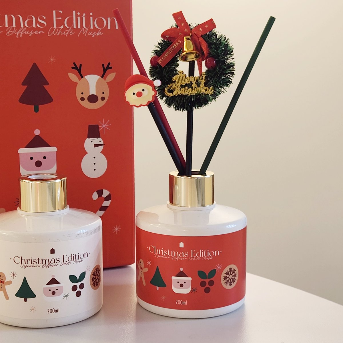 본격 크리스마스 모드 ON 🎄
이 분위기에 #밀크바오밥 한정판 #디퓨저 빠지면… 서운하지? ✨

심지어 향기도 머스크맛집 베스트셀러, #화이트머스크