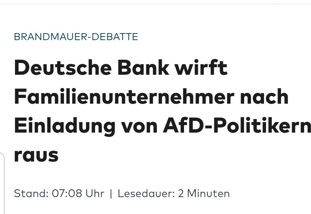 karina140911's tweet image. Einmal eine Schande,immer eine Schande?

#DeutscheBank