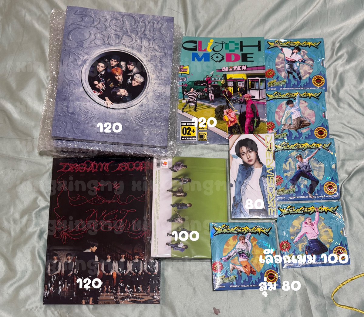 สินค้าพร้อมส่ง

Album nct อัลบั้มไม่แกะ 
ราคาตามภาพ

ค่าส่ง 40฿

#ตลาดนัดnct #ตลาดนัดnctdream #ตลาดนัด127