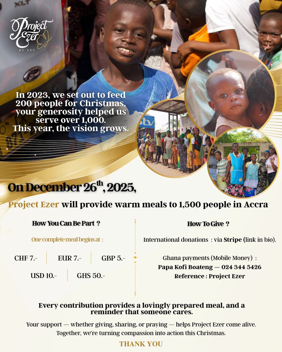 This Christmas, help put a smile on someone’s face with Project Ezer 💛