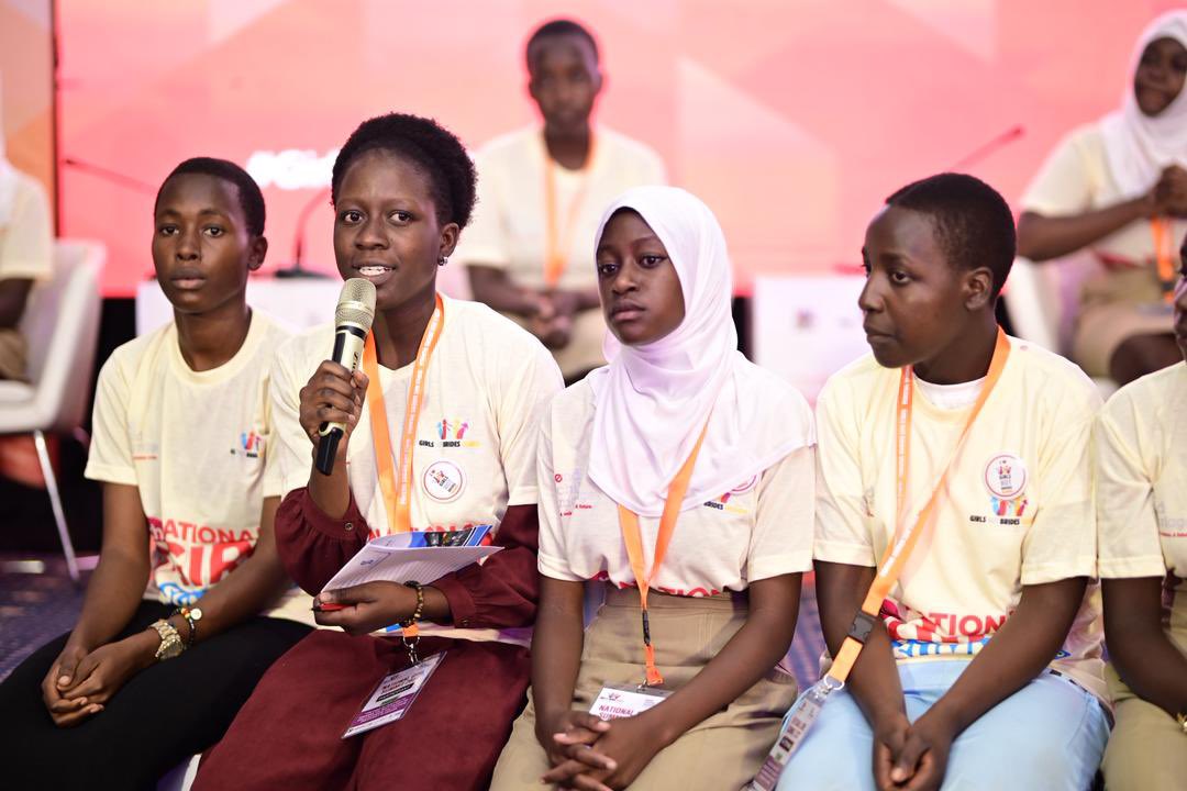 GNB_Uganda's tweet photo. Nothing for young people without young people:
We are happy to have young Girls in the room and listen to their views as they present them to the different stakeholders in the room:

It’s the #GirlSummitUg happening now:
We are Team #EndChildMarriage https://t.co/oic2PM3gdJ