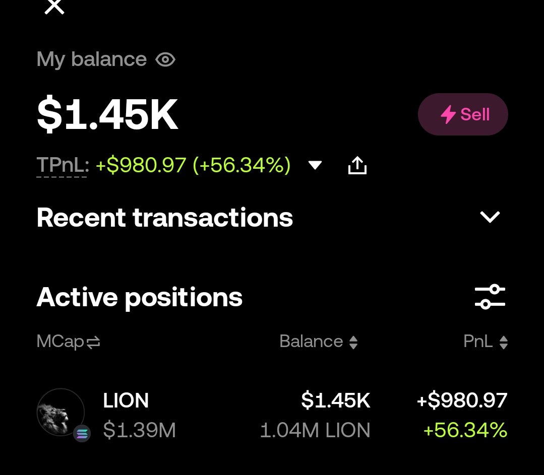 cryptoiz_IDN's tweet image. Mantap juga $LION