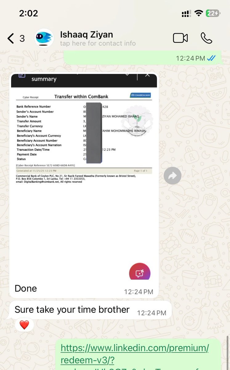 Rimash_shan's tweet image. Plan- #Linkedin premium 3 months
