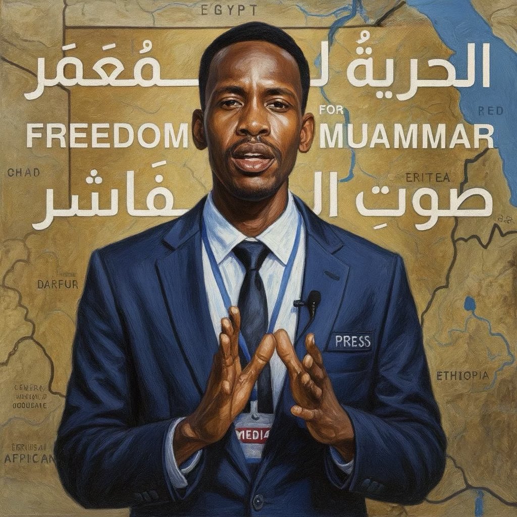 اليوم يُكمل الصحفي الشجاع معمر إبراهيم شهراً  في معتقلات مليشيا الدعم السريع المدعومة من #الإمارات، بعد أن قامت باختطافه عند اجتياحها لمدينة الفاشر. صمد معمر طوال ثمانية عشر شهراً لينقل الحقيقة من الفاشر تحت حصارها الوحشي، ويمنع العالم من نسيان وتجاهل معاناة اهلها. واليوم يريد