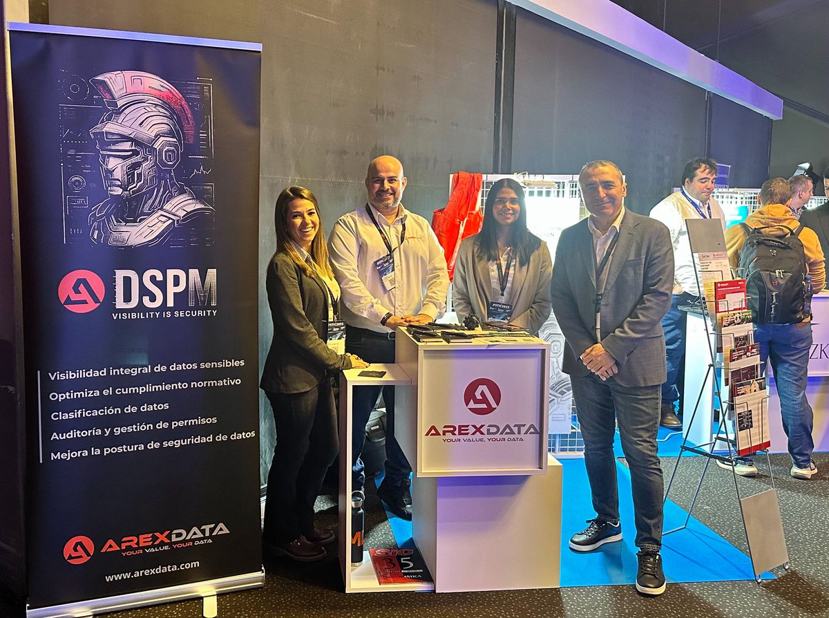 Hoy arrancan las Jornadas #STIC2025, el mayor evento de ciberseguridad del año de <a href="/CCNCERT/">CCN-CERT</a>  #MCCE y <a href="/rootedcon/">/RootedCON</a> 

🔐 Arexdata, único DSPM en el catálogo CPSTIC del CCN-CERT zurl.co/tHsT3

📍 ¡Te esperamos en el Stand 7 de Innovación!