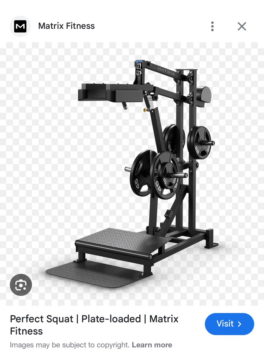 Hi <a href="/DeanTTraining/">Dean Turner</a> 

It looks like my gym have bought one of these. It’s called the “perfect squat” 

I assume this a version of a pendulum squat, or have I got myself confused? 

NB - it looks like it doubles up as a standing calf raise