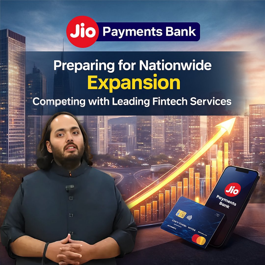 business_t14644's tweet image. A big step in India’s fintech story, Jio Payments Bank is gearing up for nationwide expansion, taking on major players and scaling digital finance for millions. Seamless, inclusive, Jio-powered payments for all. 

#JioPaymentsBank #DigitalIndia #AnantAmbaniDT #AnantDadaDT