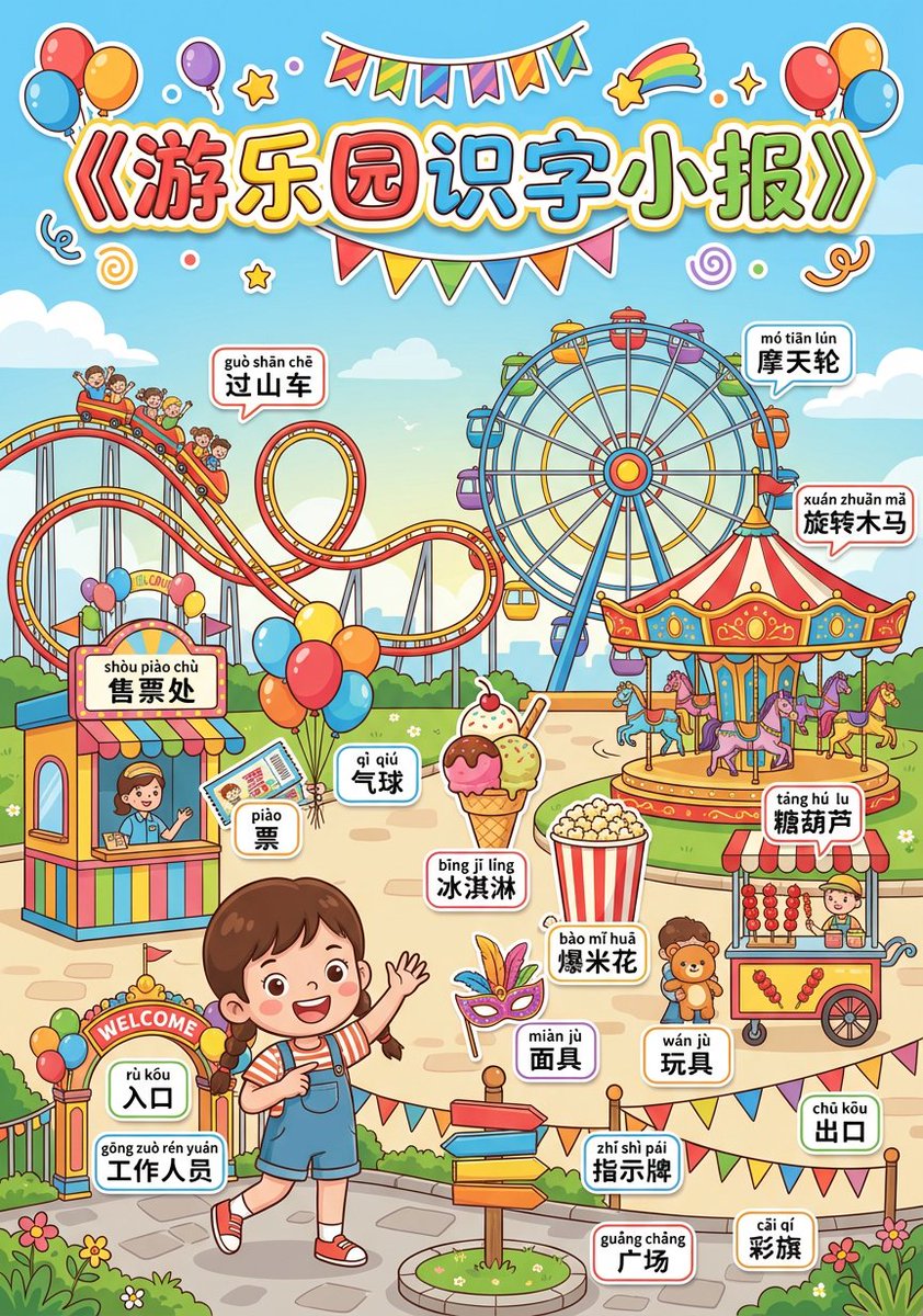 不用操心给孩子做识字小报了

铁锤花了一下午，研究出识字小报元提示词

输入元提示词，就会问你

主题是什么
标题是什么

轻松生成给孩子的识字小报

元提示词放评论区