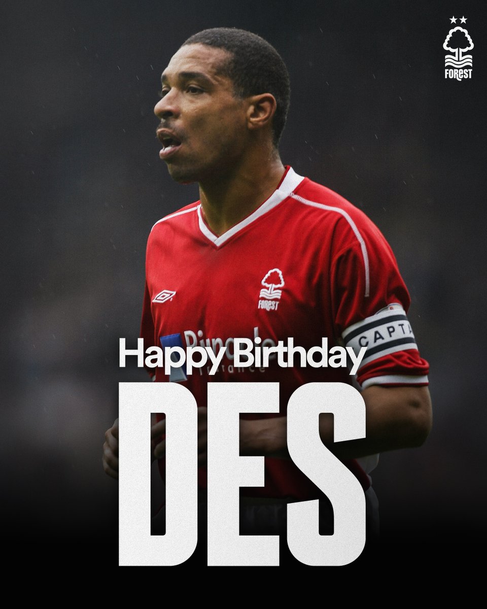 "You’ll never beat Des Walker… "🎵

Happy birthday, Des! 🥳
