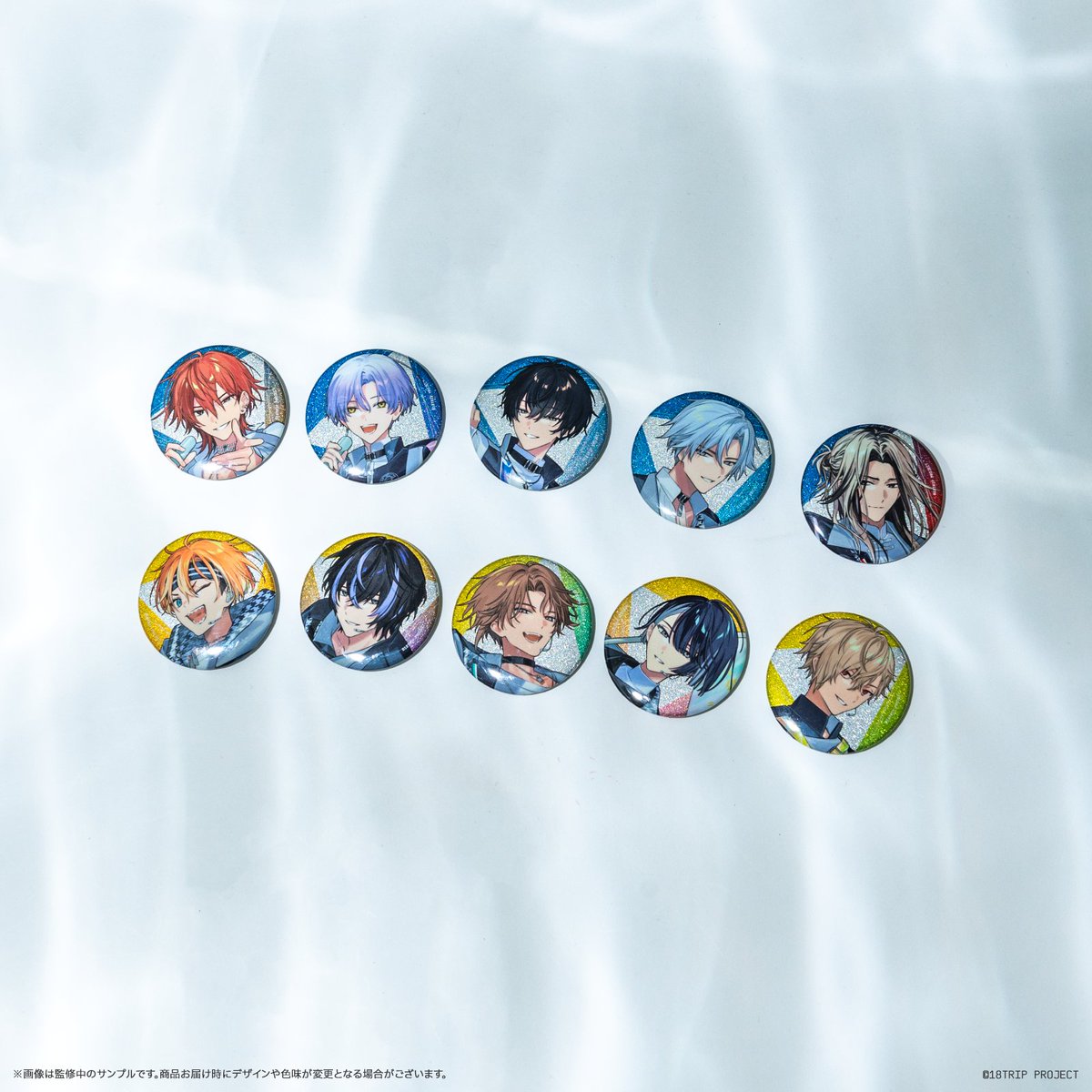 HAMAツアーズpresents “おもてなしライブ” -Sparkle-】 ラメ缶バッジの