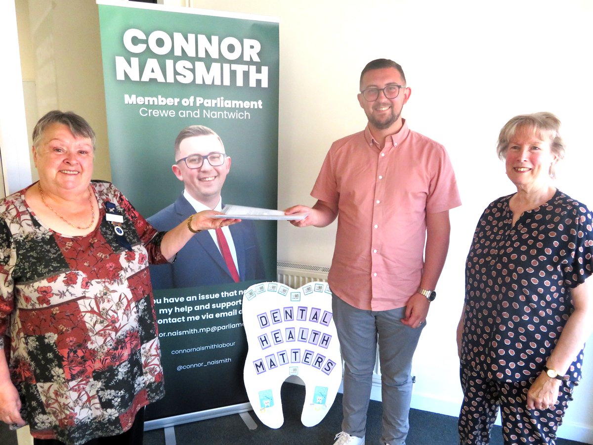 This year, Cheshire members have truly brought our Dental Health Matters campaign to life! Whitegate WI, Frodsham WI, Hough &amp; District WI, Runcorn WI, and many others made beautiful toothbrush and toothpaste bags, Felt teeth &amp; opened their village hall to show the need.