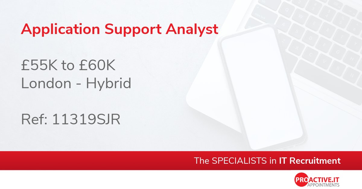 ProactiveIT_UK's tweet image. Are you ready to bring your technical expertise into a dynamic, regulated financial services environment? Our client is seeking a highly skilled Application Support Specialist to join their team.
proactive.it/job/applicatio…
#PowerShell #Git #SQL