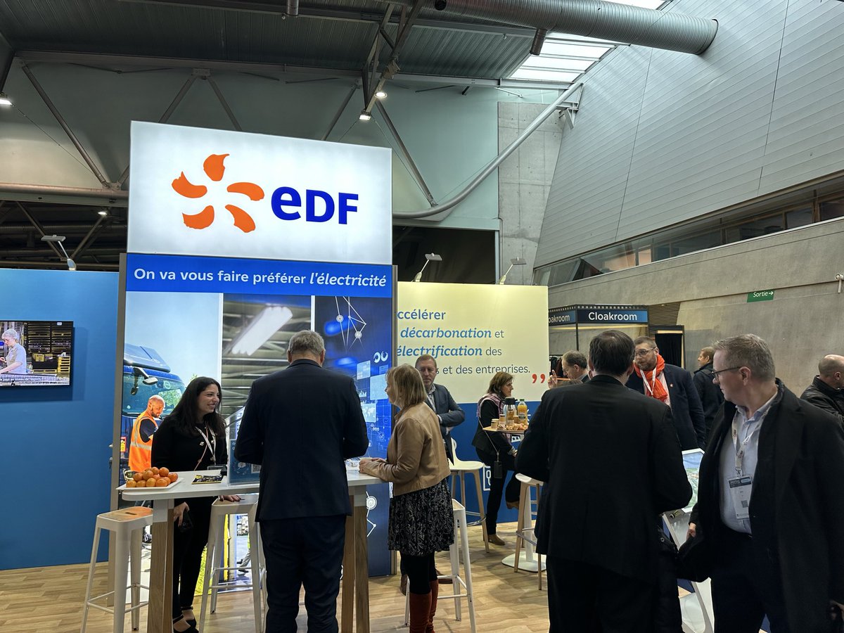 C’est parti pour le salon BE 5.0 Industries du Futur ⚡️

Retrouvez <a href="/EDFofficiel/">EDF</a> sur le stand H24 pour découvrir l’électrification des industries avec nos équipes !