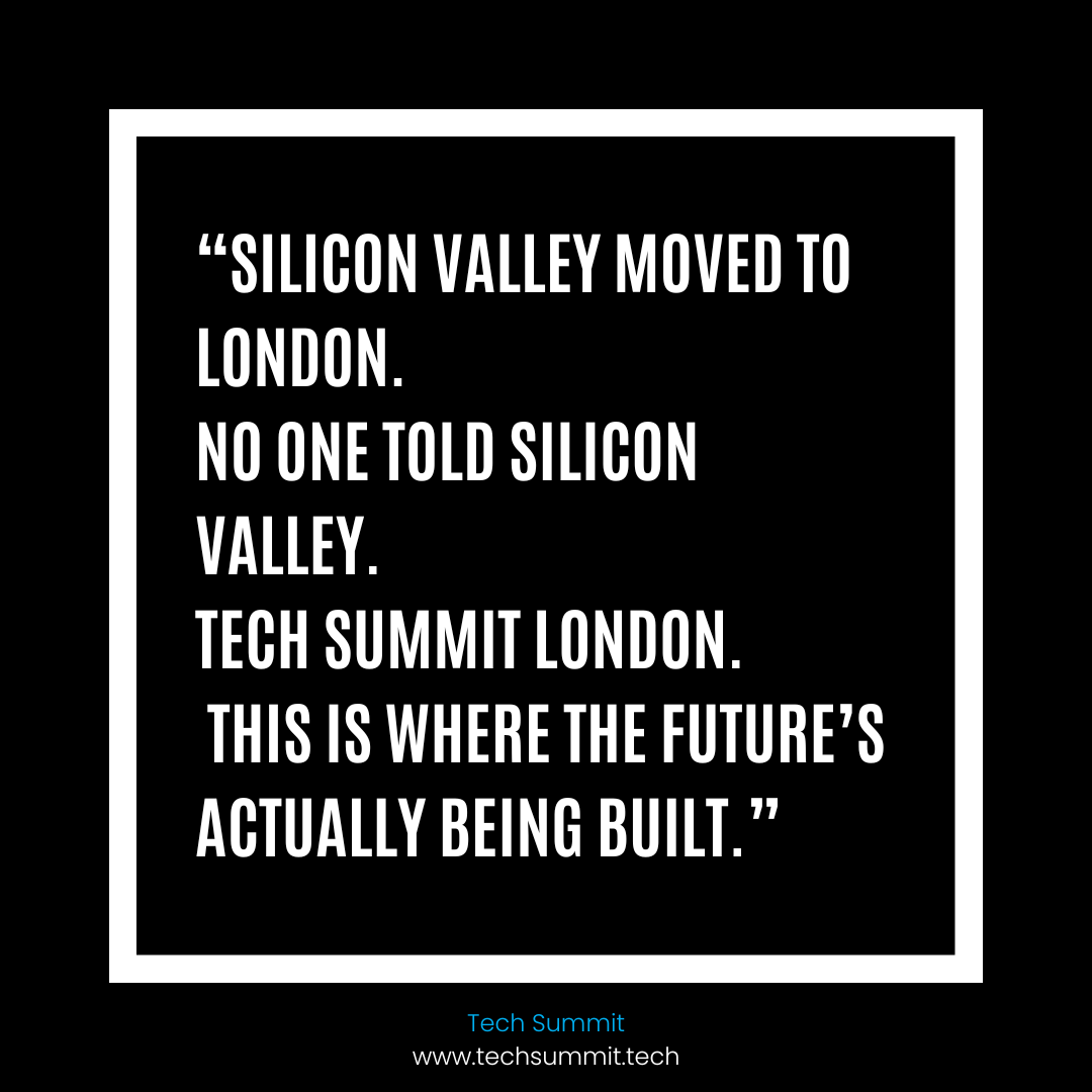_TechSummit_'s tweet photo. If this triggered you, it’s because it’s true. 

#TechLondon #UKTech #FutureofTech https://t.co/ZNtA1roHLo