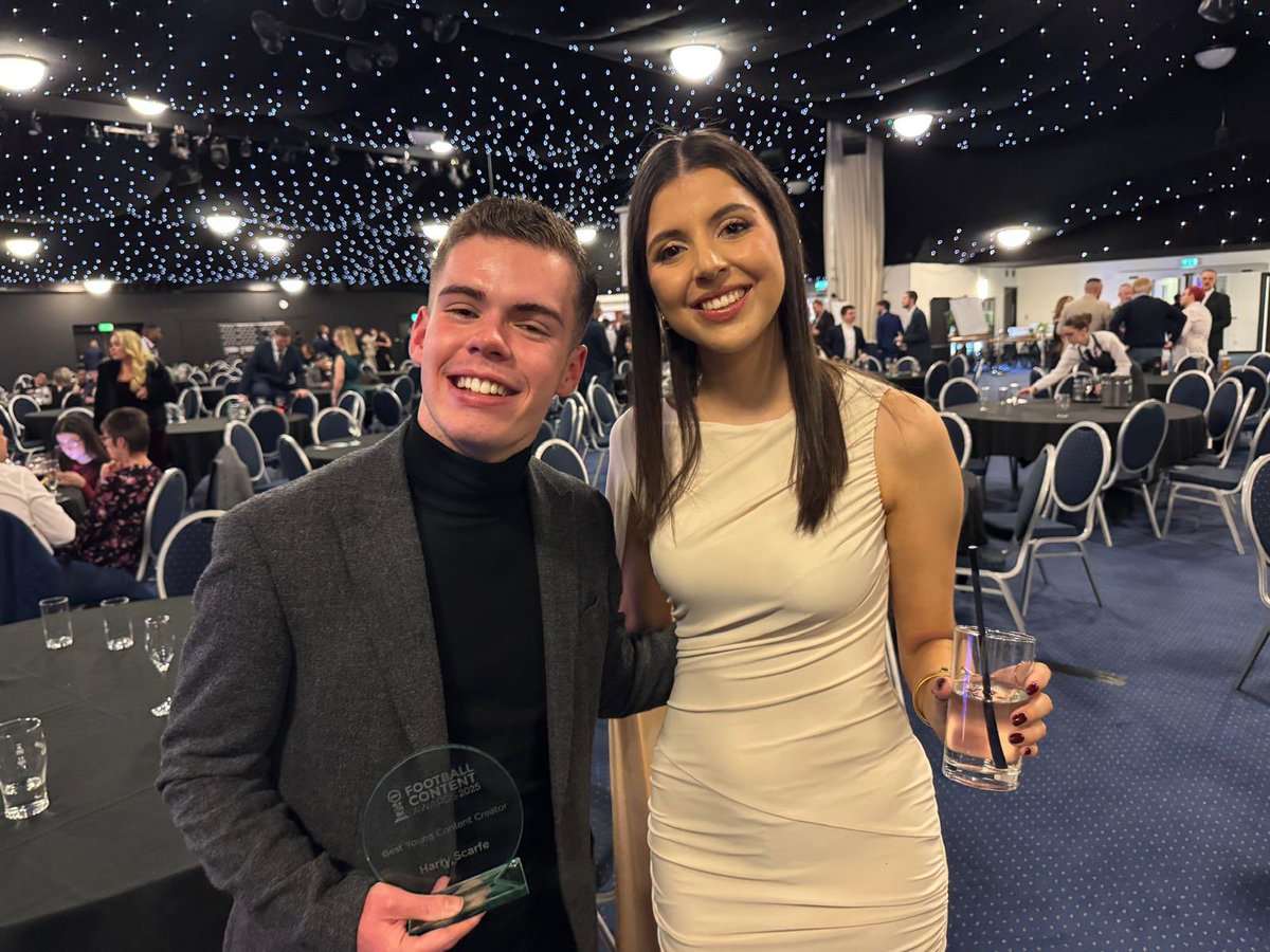 HarryScarfe22's tweet photo. I’ve been named Britain’s Best Young Content Creator. 🥇

From nothing to this at 16 years old.

Dream big, work hard, stay true to yourself — it pays off. 

Thank you to everyone who has supported me. https://t.co/LDLblp5Rv8