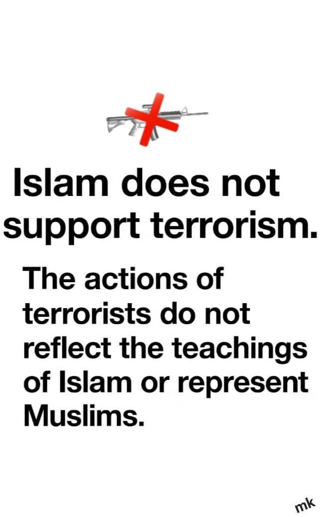 MusaMk17's tweet photo. #Muslim Aren’t supporting terrorism🧏‍♂️ https://t.co/EDSCmnLag0