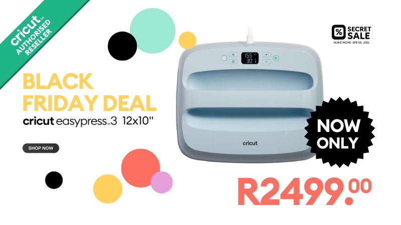 SecretSaleZA's tweet photo. Looking to heat up your festive season? 🔥

Our #BlackFriday deals on #Cricut heat presses are too good to get cold feet over!

Tees, totes, PJs and more, all personalised in minutes - make this season truly yours!

https://t.co/U0GWc8bG8c https://t.co/s8z2wCmJvD