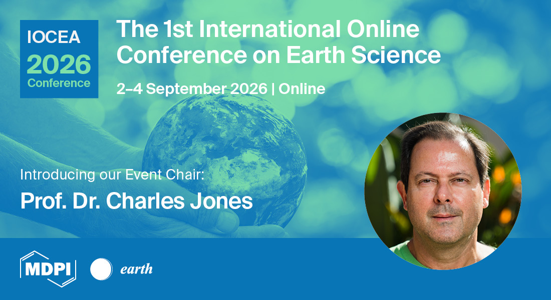 📢 We’re excited to unveil our distinguished Conference Chair: Prof. Dr. Charles Jones, University of California Santa Barbara, USA

Don’t miss the IOCEA 2026 – virtually on 2-4 September 2026.
For further details 🔗 sciforum.net/event/IOCEA2026
#IOCEA2026 #CallForAbstracts