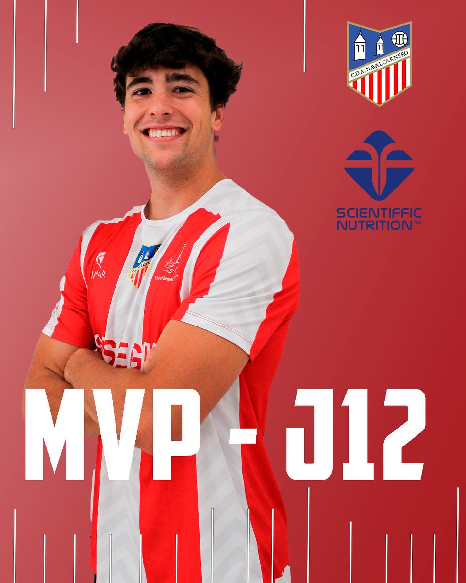 🏆 𝐌𝐕𝐏 𝐒𝐂𝐈𝐄𝐍𝐓𝐈𝐅𝐅𝐈𝐂 𝐍𝐔𝐓𝐑𝐈𝐓𝐈𝐎𝐍

👤 Miguel García ha sido seleccionado como el jugador destacado de la Jornada 12, ¡Enhorabuena 🤩! 

⚕️ Patrocinado por <a href="/Scientiffic_/">ScientifficNutrition</a>

#AlNavalYoLeAmo ⛵