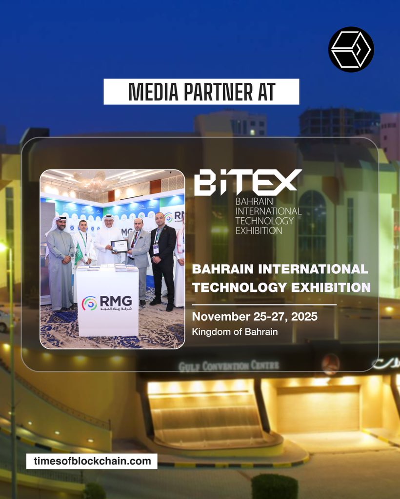 TimesOfBlockC_'s tweet image. Don&apos;t miss Bahrain&apos;s premier tech exhibition! #BITEX brings the latest in AI &amp;amp; ICT innovation. Meet industry leaders &amp;amp; explore new opportunities.
Nov 25-27, 2025 I Gulf Convention Centre, Gulf Hotel ,Bahrain 

Book your space: bitexbh.com 

#AIFORTHENEWECONOMY…