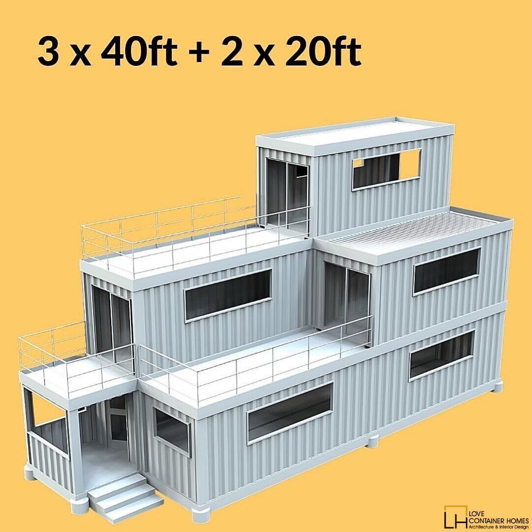 LCH_studios's tweet image. Would you live in a house built out of shipping containers? Rate this one on a scale of 0-10.  Visit us at lovecontainerhomes.com for container house plans and designs.
#architecture #shippingcontainer #containerhome #containerhouse #house #prefab