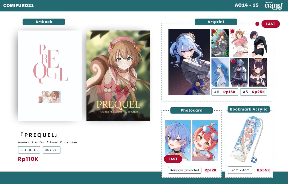 vhyrie_'s tweet image. 🩷 &amp;amp; 🔃are super appreciated!

✨here's my CF21 aftersales
 All items ready stock  

 📅25 - 30 November 2025 
🛒 form.jotform.com/253273379583468 

Fandom: Hololive, Gachiakuta