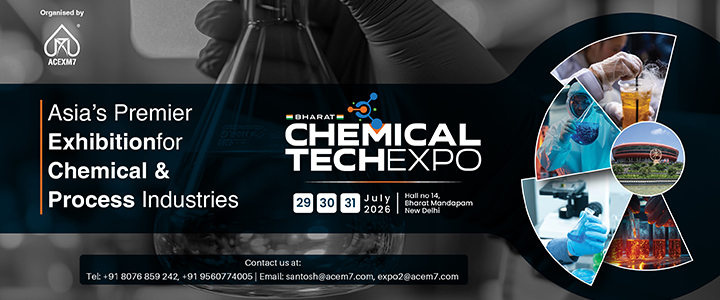 chemicalmarket's tweet image. Excited for Bharat Chemical Tech Expo 2025 (29-31 July, New Delhi)!🌐 A leading trade show for: specialty chemicals, process tech, plant machinery, logistics &amp;amp; more.
chemicalmarket.net/events/bharat-…
#BharatChemicalTechExpo #ChemTech #ProcessEngineering #MadeInIndia #SustainableChemicals