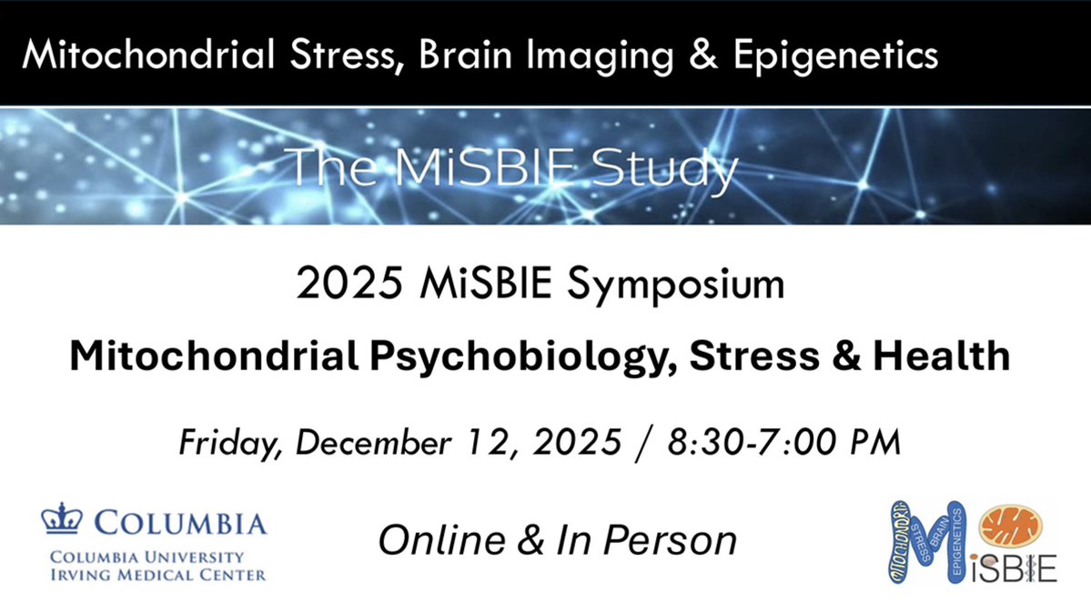 MitoPsychoBio's tweet image. Last call for registering to the MiSBIE Symposium

Lovely discussion with Gordon Freedman at MitoWorld on the origin and spirit of the MiSBIE study: 
mitoworld.org/attention-mito…